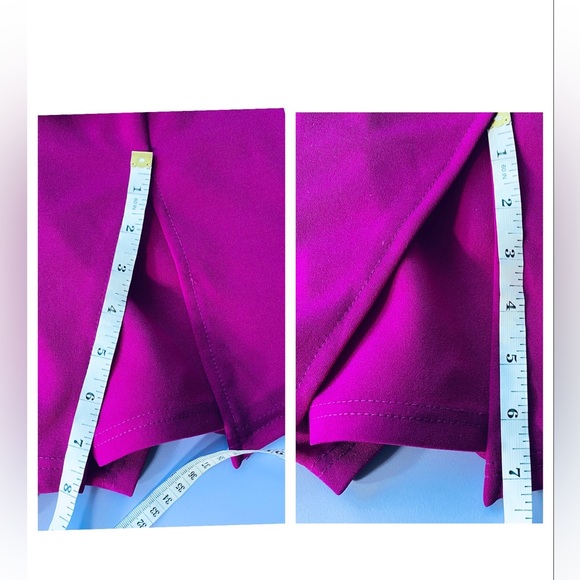 Royal Fuchsia Violet Split Skorts - Picture 15 of 15